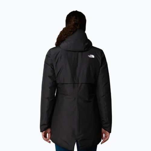 Kurtka zimowa damska The North Face Hikesteller Insulated Parka black/black/npf