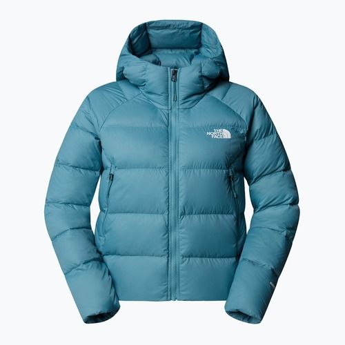 Kurtka puchowa damska The North Face Hyalite Down Hoodie algae blue