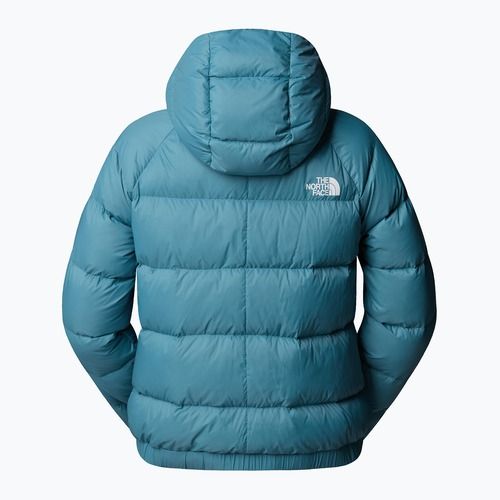 Kurtka puchowa damska The North Face Hyalite Down Hoodie algae blue