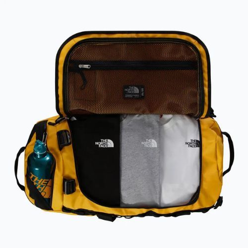 Torba podróżna The North Face Base Camp Duffel M 71 l summit gold/black/npf