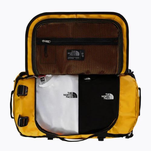 Torba podróżna The North Face Base Camp Duffel S 50 l summit gold/black/npf