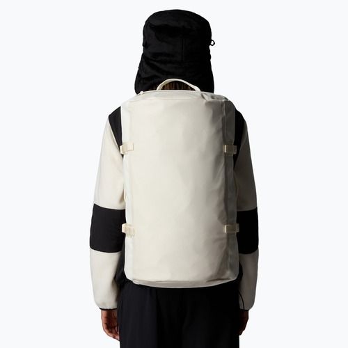 Torba podróżna The North Face Base Camp Duffel S 50 l white dune/white