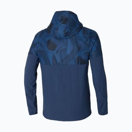 Kurtka męska Mizuno Paris Athlete Hooded pageant blue