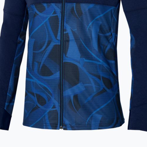 Kurtka męska Mizuno Paris Athlete Hybrid Warm Up navy blue