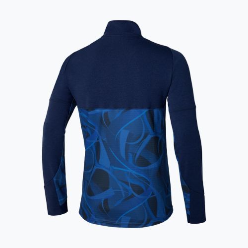 Kurtka męska Mizuno Paris Athlete Hybrid Warm Up navy blue