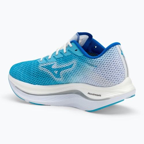 Buty do biegania męskie Mizuno Wave Rebellion Flash 2 river blue/ mugen blue/white