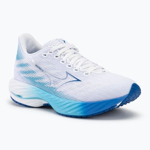 Buty do biegania damskie Mizuno Wave Rider 28 white/mugen blue/river blue