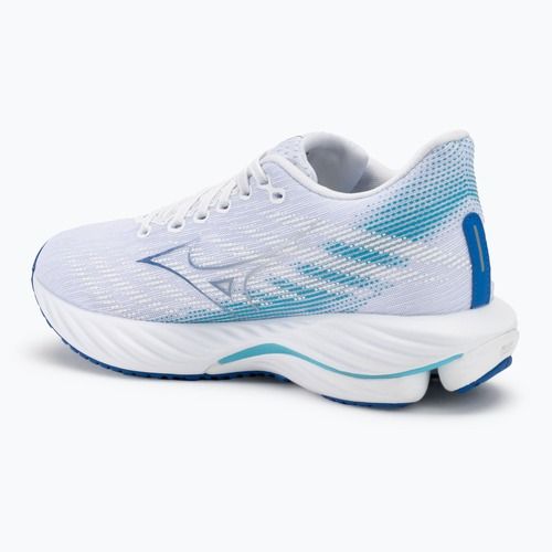 Buty do biegania damskie Mizuno Wave Rider 28 white/mugen blue/river blue
