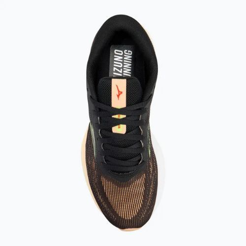 Buty do biegania damskie Mizuno Wave Ultima 15 black/ mizuno neo lime/ apricot ice