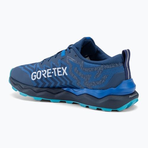 Buty do biegania męskie Mizuno Wave Daichi 8 GTX classic blue/ white/ pageant blue