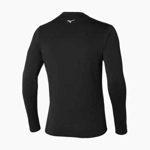 Longsleeve do biegania męski Mizuno Impulse Core Half Zip black