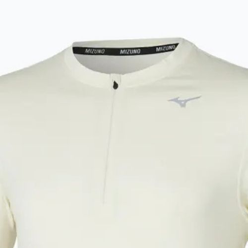 Longsleeve do biegania męski Mizuno Impulse Core Half Zip pristine