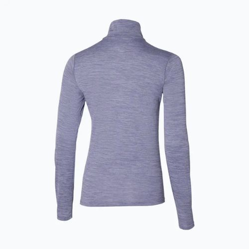 Longsleeve do biegania damski Mizuno Impulse Core Half Zip cadet