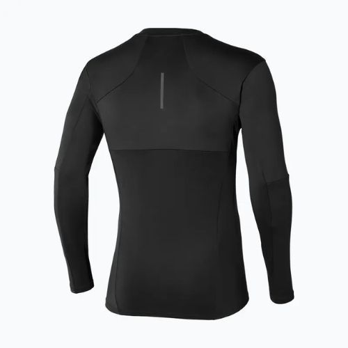 Longsleeve do biegania męski Mizuno Thermal Charge Breath Thermo black
