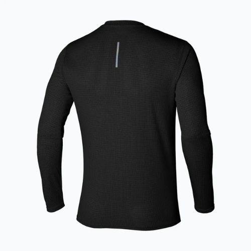 Longsleeve do biegania męski Mizuno Dryaeroflow Half Zip black