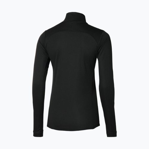 Longsleeve do biegania damski Mizuno Hybrid black