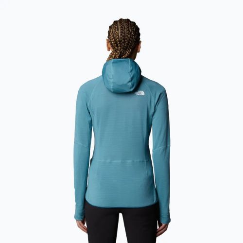 Bluza damska The North Face Bolt Polartec Hoodie algae blue/midnight petrol