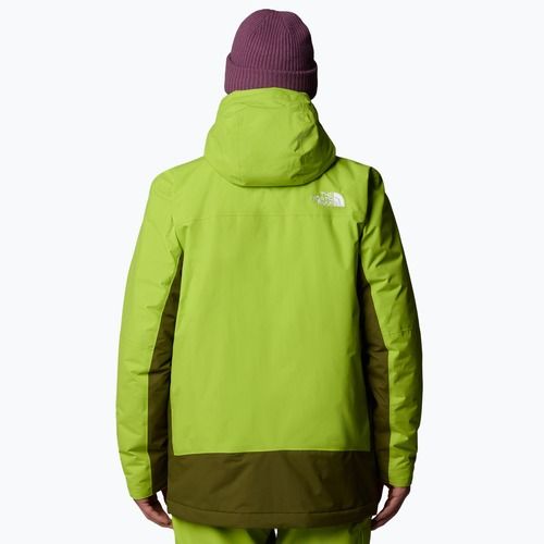 Kurtka narciarska męska The North Face Freedom Insulated meadow brass/forest olive