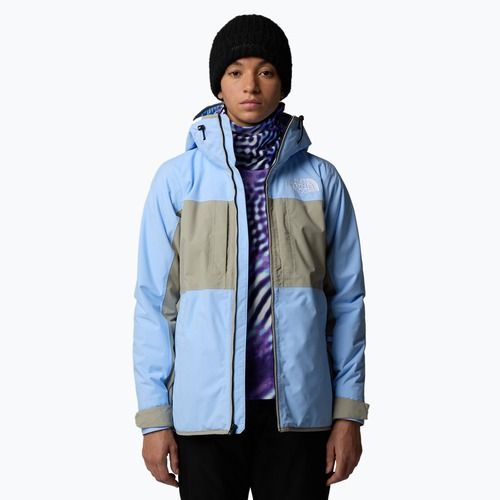 Kurtka narciarska damska The North Face Namak Insulated cornflower/clay grey