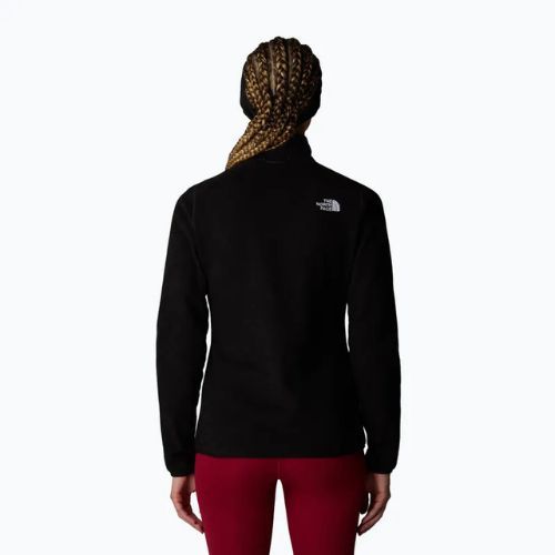Bluza damska The North Face 100 Glacier FZ black/npf
