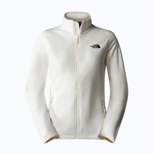 Bluza damska The North Face 100 Glacier FZ white dune/npf