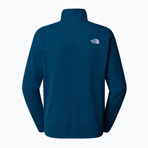 Bluza męska The North Face 100 Glacier 1/4 Zip midnight petrol