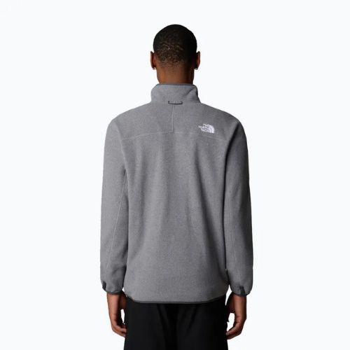 Bluza męska The North Face 100 Glacier Full Zip medium grey heather