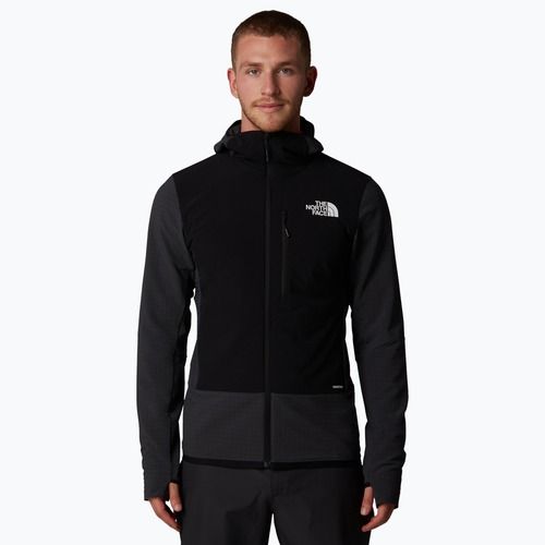 Kurtka hybrydowa męska The North Face Elixir Hybrid Ventrix Midlayer asphalt grey/black