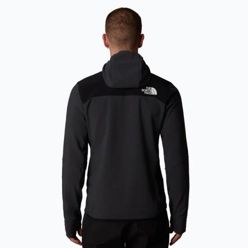 Kurtka hybrydowa męska The North Face Elixir Hybrid Ventrix Midlayer asphalt grey/black