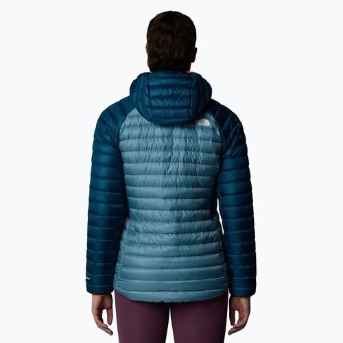 Kurtka puchowa damska The North Face Bettaforca Lt Down Hoodie algae blue/midnight petrol