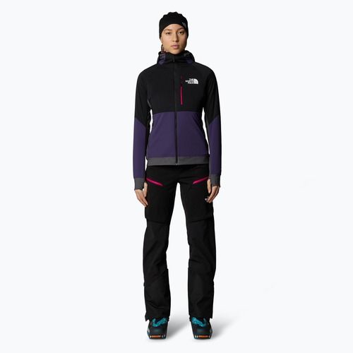 Kurtka hybrydowa damska The North Face Binntal Hybrid Ventrix Hoodie eternal purple/black