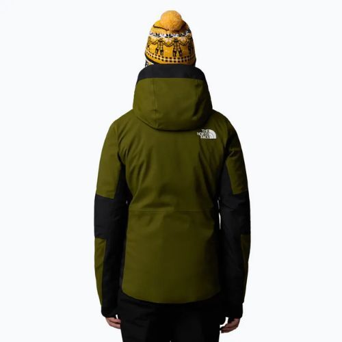 Kurtka narciarska damska The North Face Lenado forest olive/black