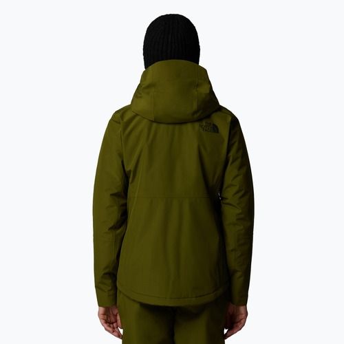 Kurtka narciarska damska The North Face Descendit forest olive