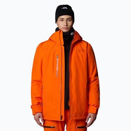 Kurtka narciarska męska The North Face Descendit orange