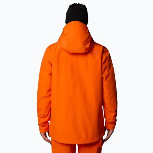 Kurtka narciarska męska The North Face Descendit orange