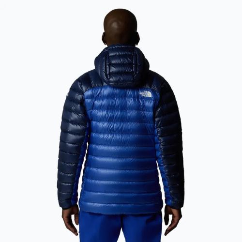 Kurtka puchowa męska The North Face Summit Breithorn Hoodie blue/eagle blue