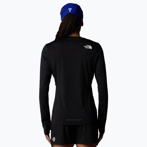 Longsleeve do biegania damski The North Face Summit Altimero Light Crew tnf black