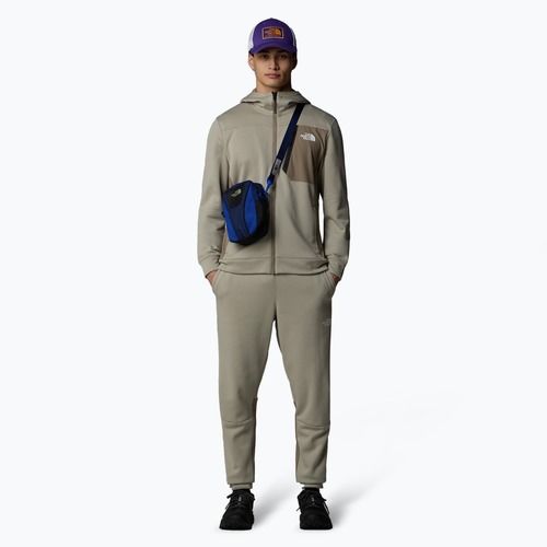 Bluza męska The North Face Mountain Athletics Full Zip Fleece clay grey/ cavern grey