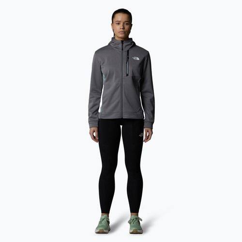 Bluza damska The North Face Mountain Athletics FZ Fleece smoked pearl/ monument grey
