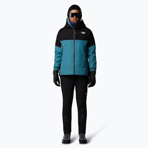 Kurtka przeciwdeszczowa damska The North Face Jazzi 3L Gtx algae blue/black