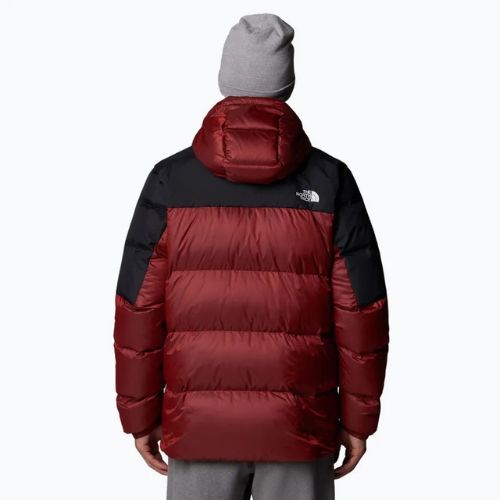 Kurtka puchowa męska The North Face Diablo Down 2.0 Hoodie high risk red/black heather