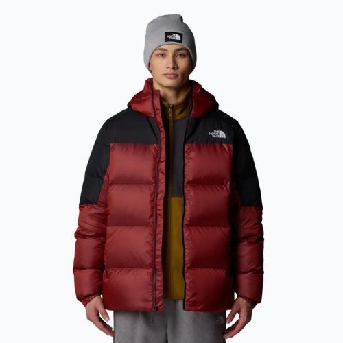 Kurtka puchowa męska The North Face Diablo Down 2.0 Hoodie high risk red/black heather