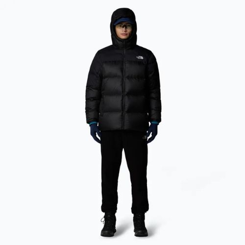 Kurtka puchowa męska The North Face Diablo Down 2.0 Hoodie black heather/blk