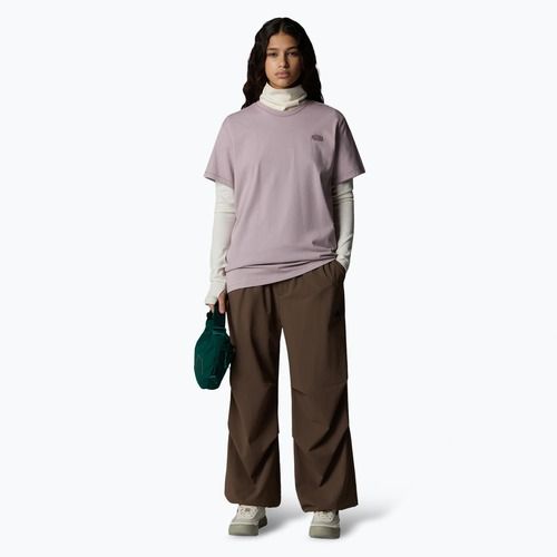 Koszulka damska The North Face Natural Dye purple chalk natural dye