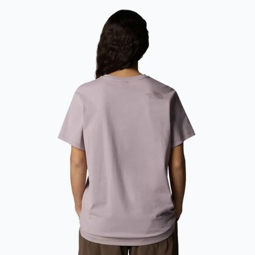 Koszulka damska The North Face Natural Dye purple chalk natural dye