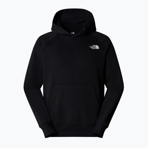 Bluza męska The North Face Raglan Box Nse Hoodie black/ white