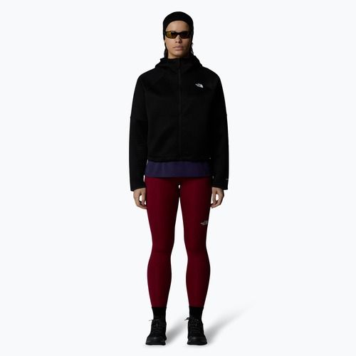 Bluza trekkingowa damska The North Face Vertical Thermal FZ Hoodie black