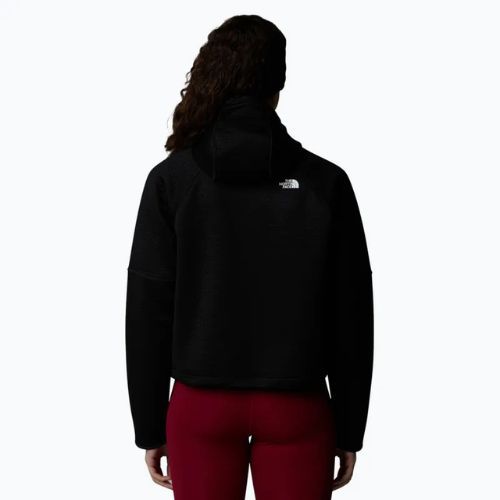 Bluza trekkingowa damska The North Face Vertical Thermal FZ Hoodie black