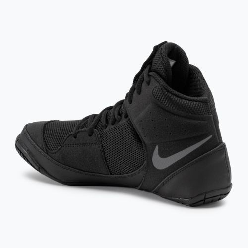 Buty zapaśnicze Nike Fury black/metallic silver