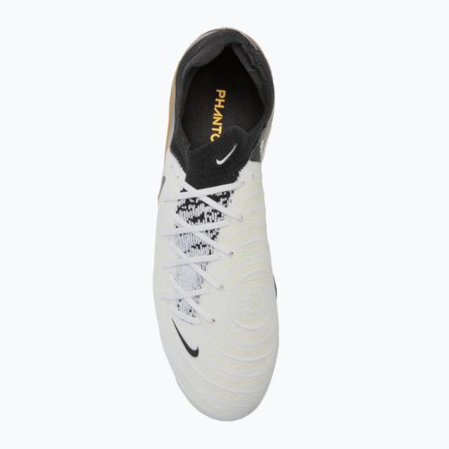 Buty piłkarskie męskie Nike Phantom GX II Pro FG white/metallic gold coin/black